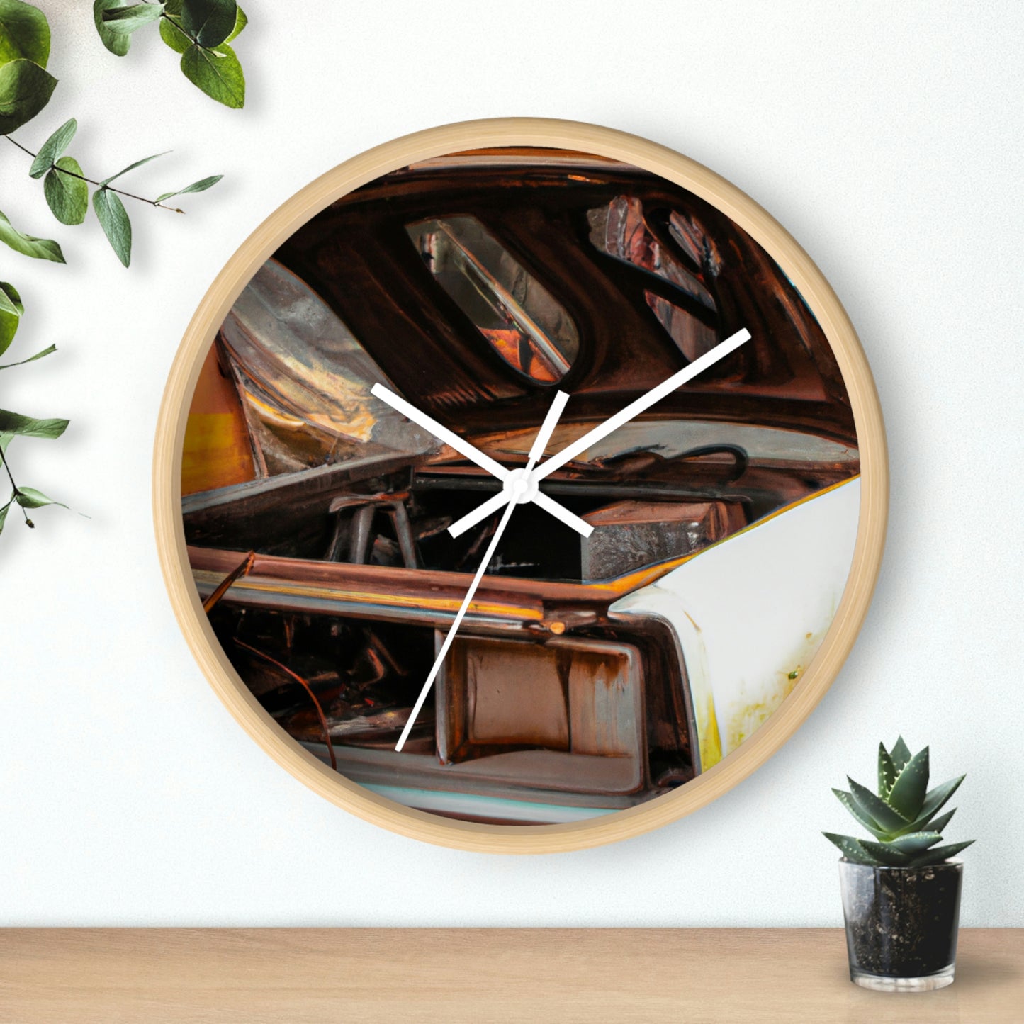 that rebuilds the consciousness of a lost loved one

"Rebuilding Time: A Journey to Remember" - The Alien Wall Clock