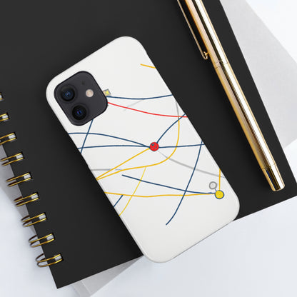 "Exploring the Dynamic Topology: Artful Visualization of a Network Structure." - The Alien Tough Phone Cases