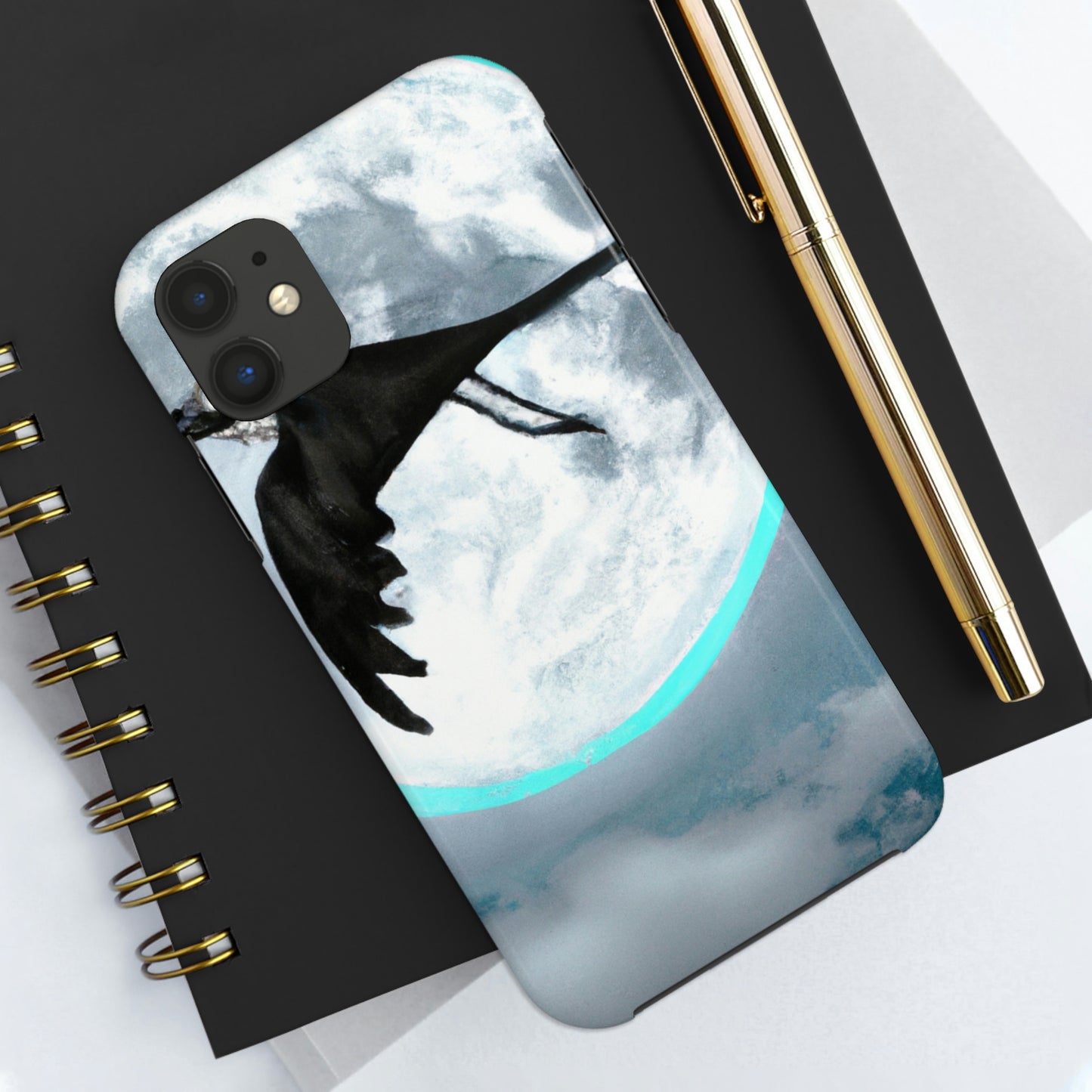 "Lunar Plunge" - Die Alien Tough Phone Cases