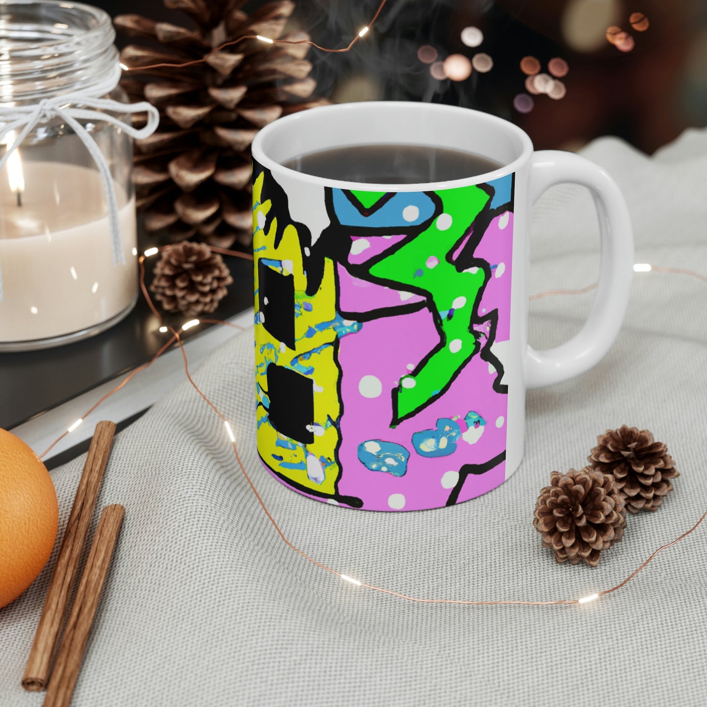 "Desolate Winter Dwelling" - The Alien Ceramic Mug 11 oz