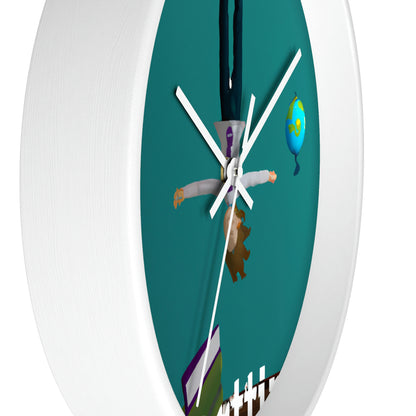 "Creating a World without Gravity" - The Alien Wall Clock