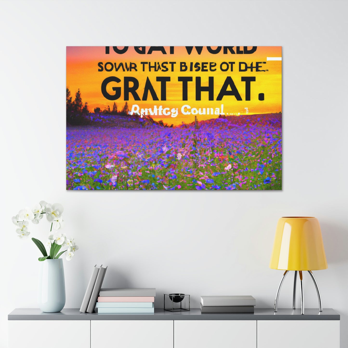 "Gratitude at Sunrise" - Canvas