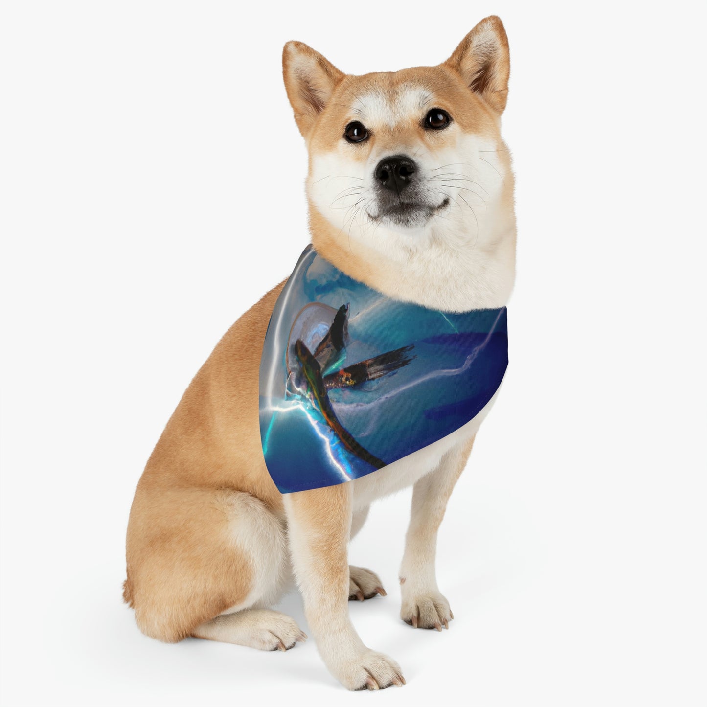 "Draco in the Tempest" - The Alien Pet Bandana Collar