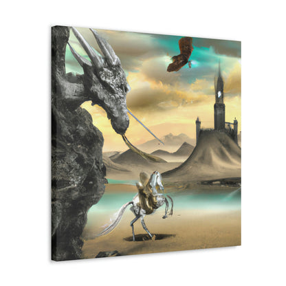 Der Ritter und der Thron des Drachen - The Alien Canva