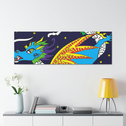 "Midnight Flight of the Dragon" - The Alien Canva