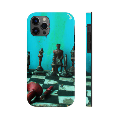 "Un juego de ajedrez olvidado: Listo para un nuevo partido" - The Alien Tough Phone Cases