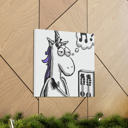 "The Dilemma of the Daring Unicorn" - The Alien Canva