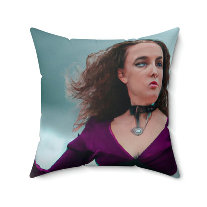 "The Witch and the Hurricane" - The Alien Square Pillow