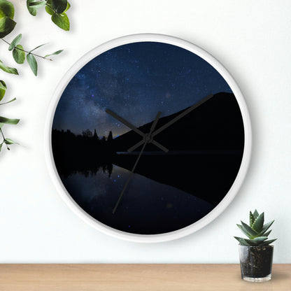 "A Starlit Tranquility" - The Alien Wall Clock