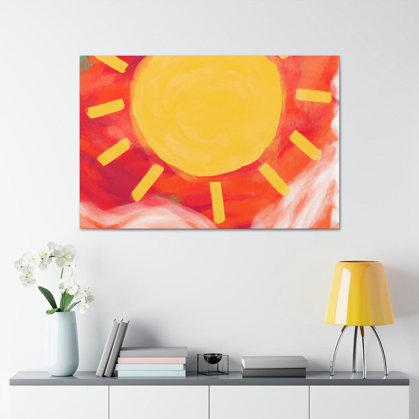 Sunrise Artist - Canvas