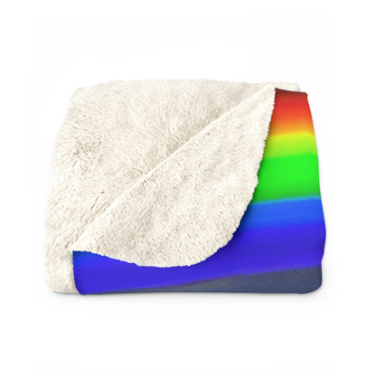 "A Desolate Vividness" - The Alien Sherpa Fleece Blanket