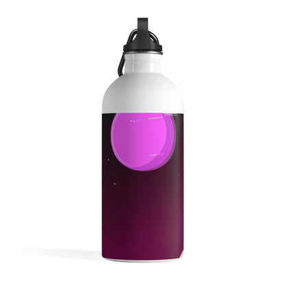 "A Moon Odyssey: Exploring Another World" - The Alien Stainless Steel Water Bottle