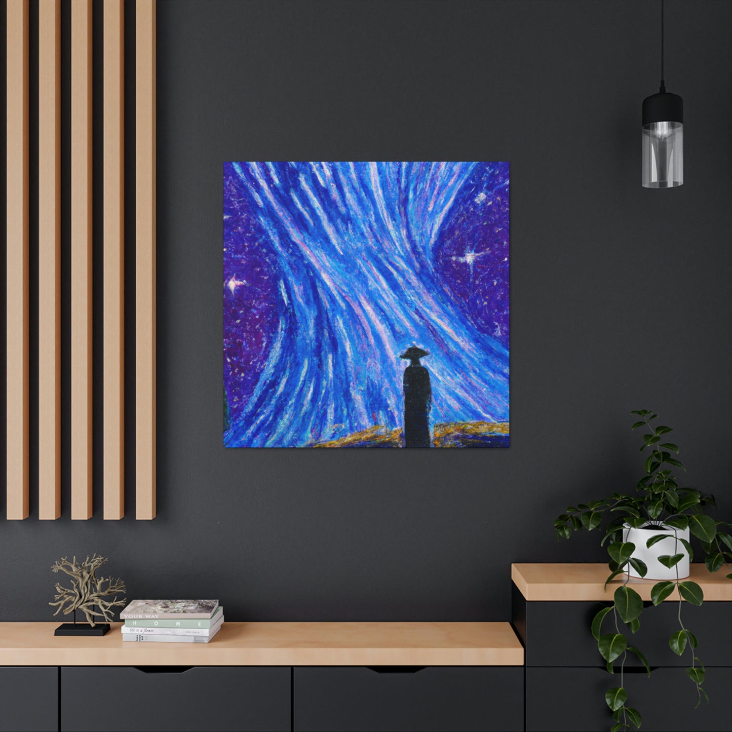 "Un consuelo iluminado por las estrellas" - The Alien Canva