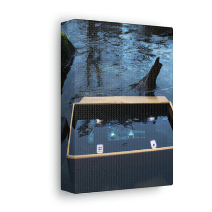 "The Floating Mystery Box" - The Alien Canva