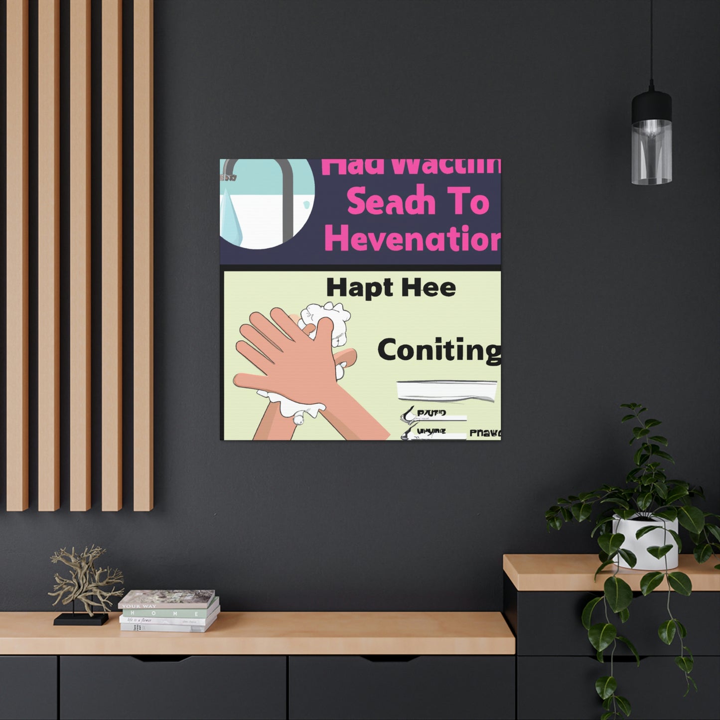 "Clean Hands, Healthy Habits: Staying Safe During a Pandemic" - Canvas