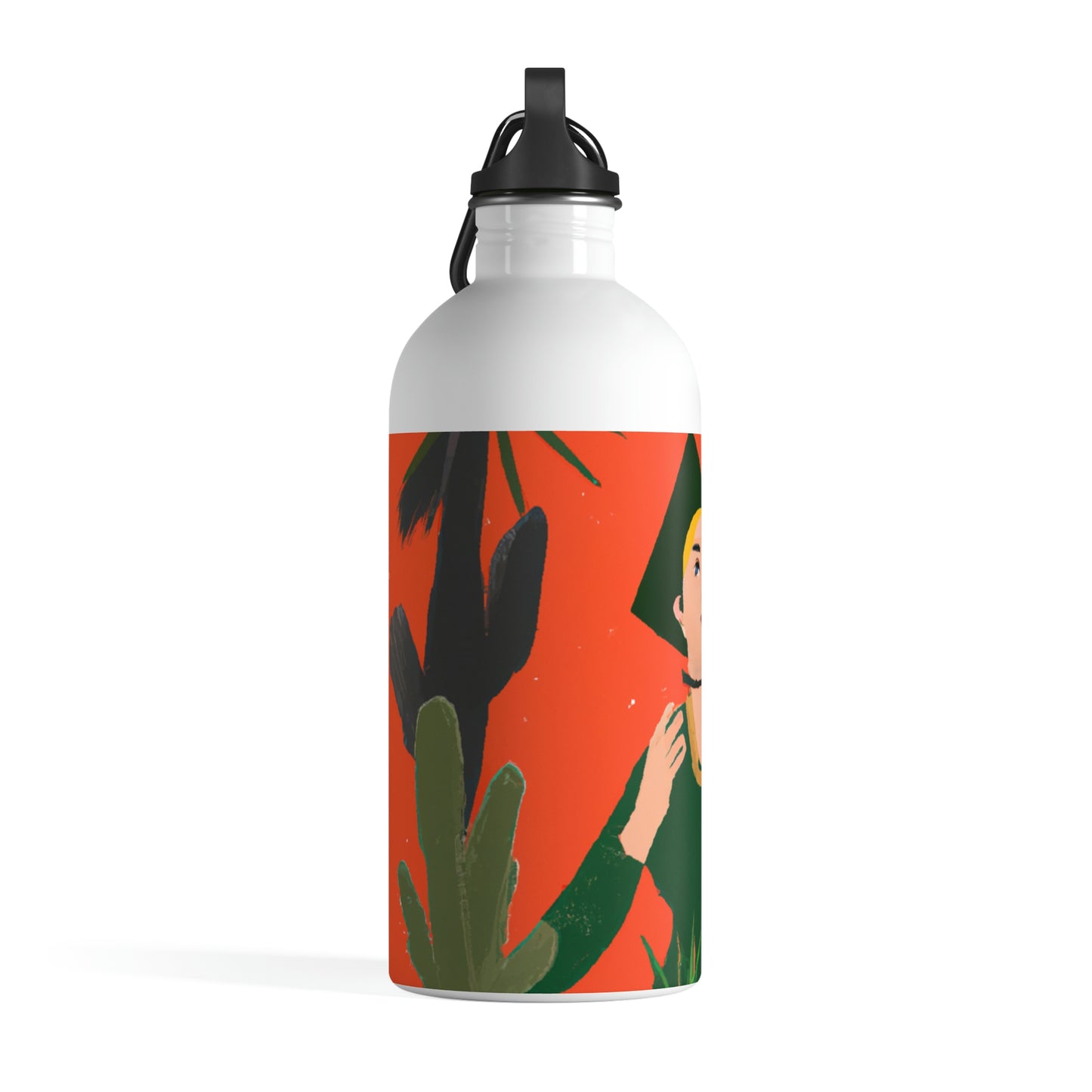 The Desert Scribe's Secrets - The Alien Stainless Steel Water Bottle