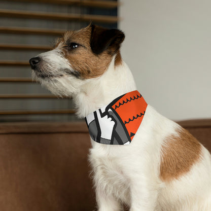 El secreto robado del zorro: el collar de bandana para mascota alienígena