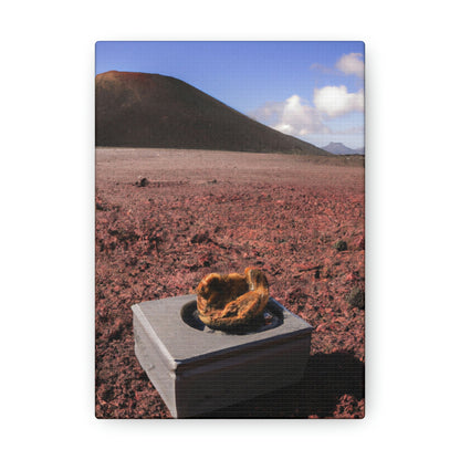 "The Ancient Relic in the Volcano" - The Alien Canva