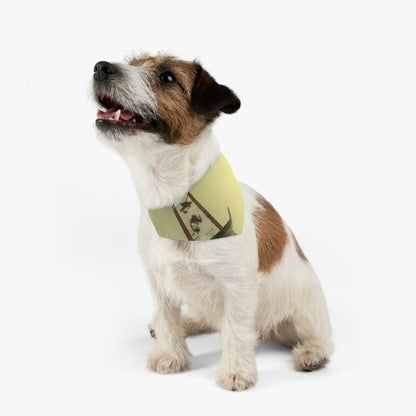 "Ghostly Beacon in the Fog" - Das Alien Pet Bandana Halsband