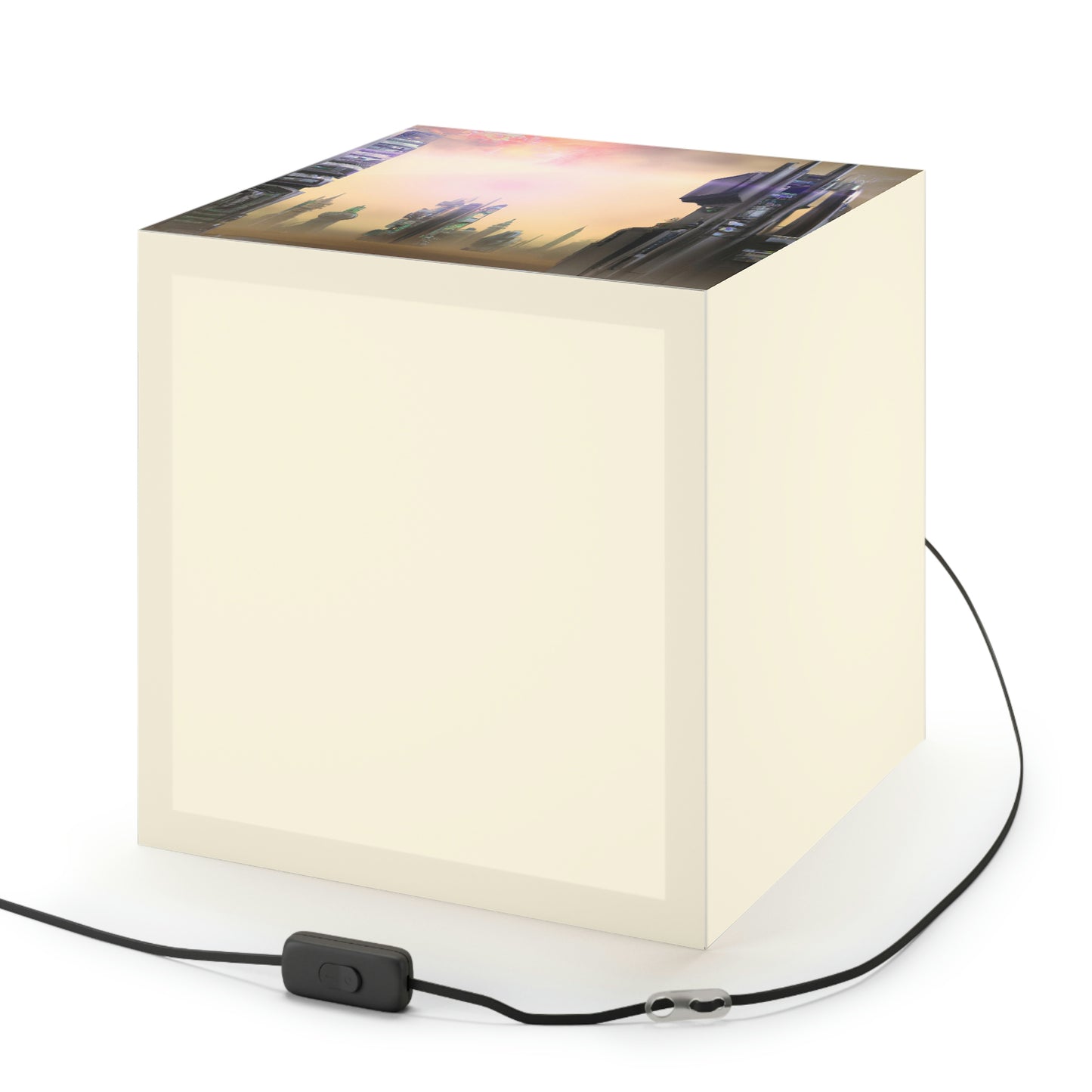 "Lost in the Cosmic Mist" - The Alien Light Cube Lamp