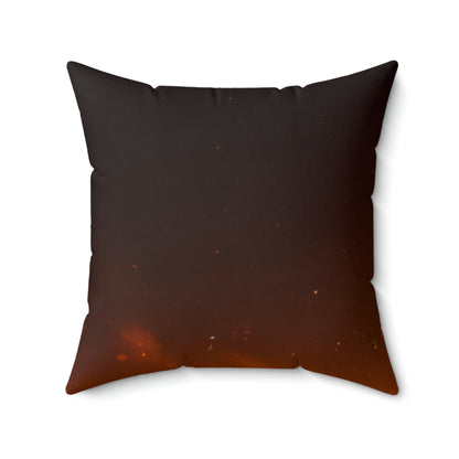 "Heavenly Blaze" - The Alien Square Pillow