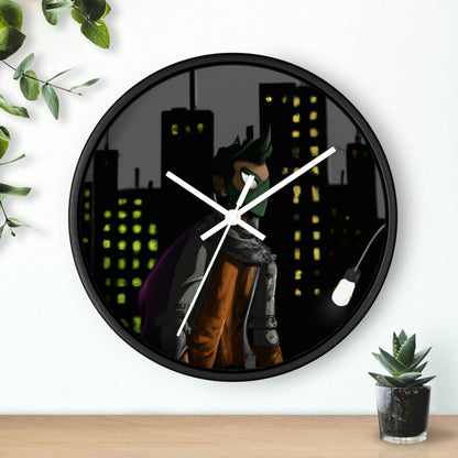 "Stranded in Mystery City" - The Alien Wall Clock