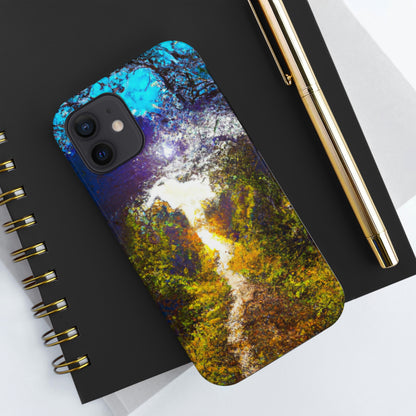 "A Beam of Light on a Forgotten Path" - The Alien Tough Phone Cases