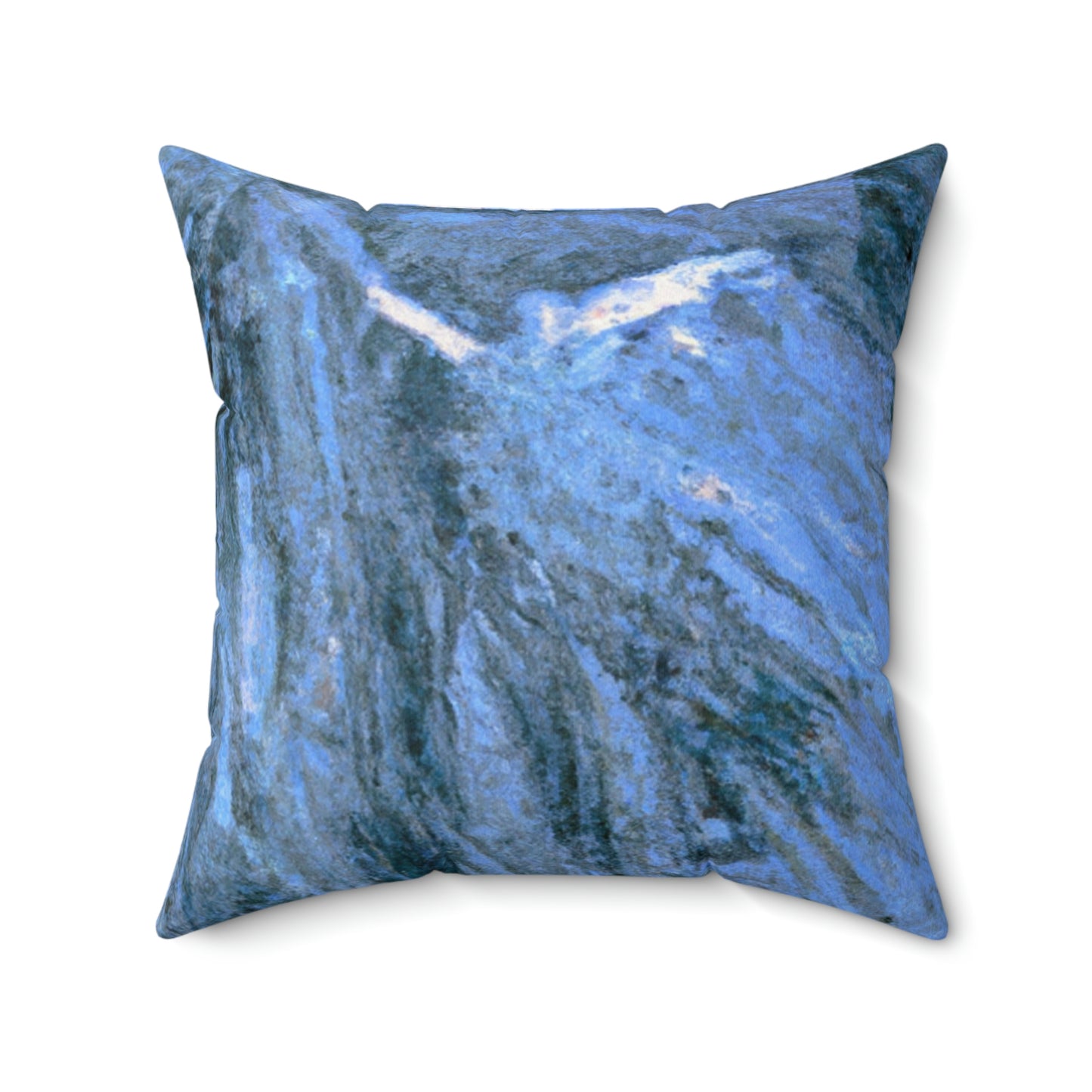 "Frozen Labyrinth" - The Alien Square Pillow