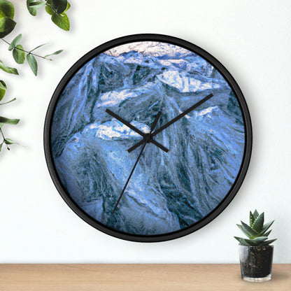 "Frozen Labyrinth" - The Alien Wall Clock