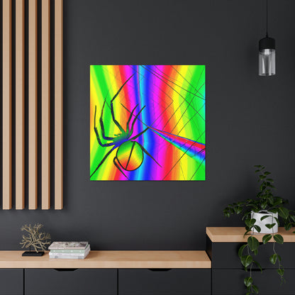 "A Spinnerette's Prismatic Web" - The Alien Canva