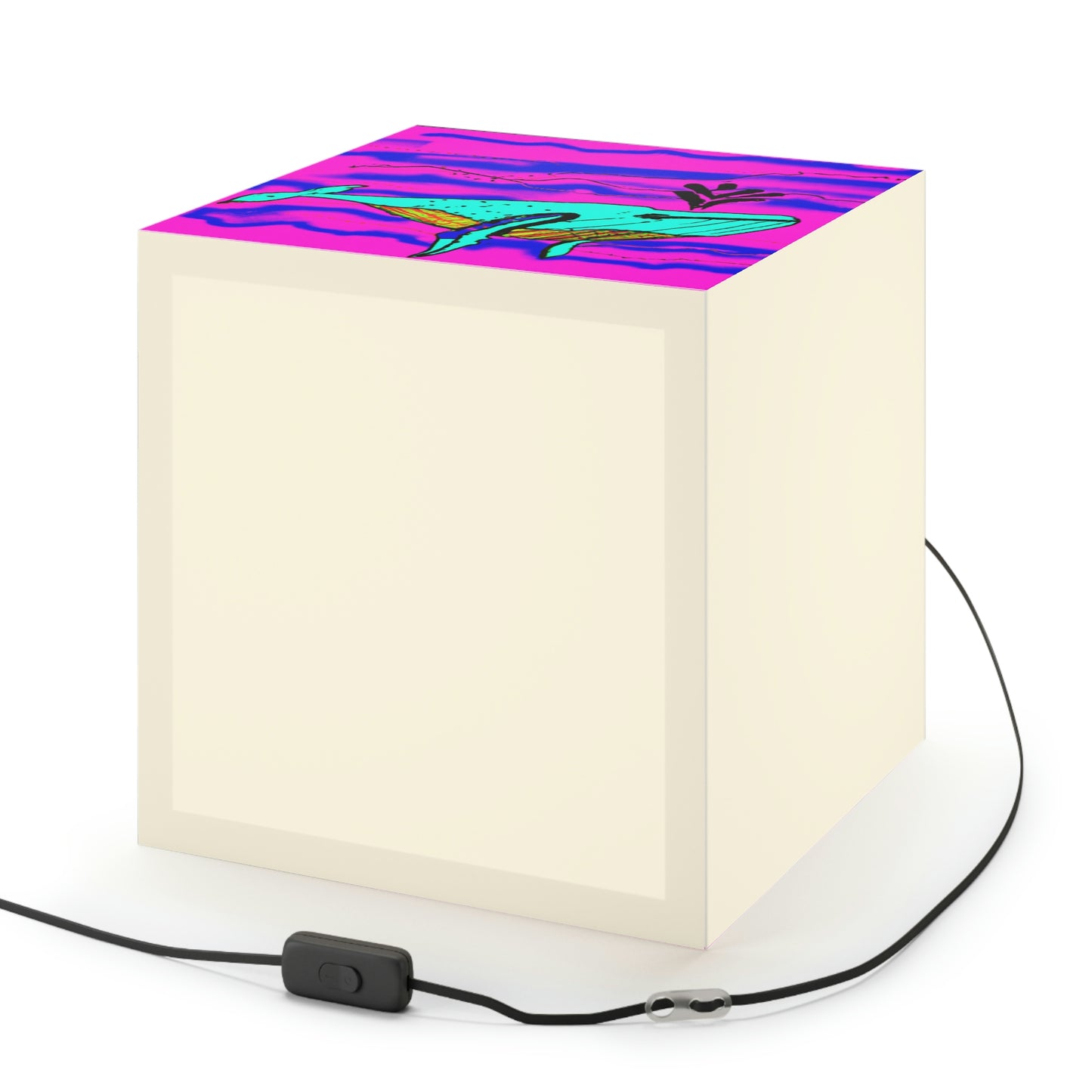 "Glow of the Neon Sea" - The Alien Light Cube Lamp