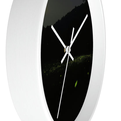 "A Thousand Fireflies in the Night Sky" - The Alien Wall Clock