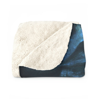 "Escape from the Icy Depths" - The Alien Sherpa Fleece Blanket