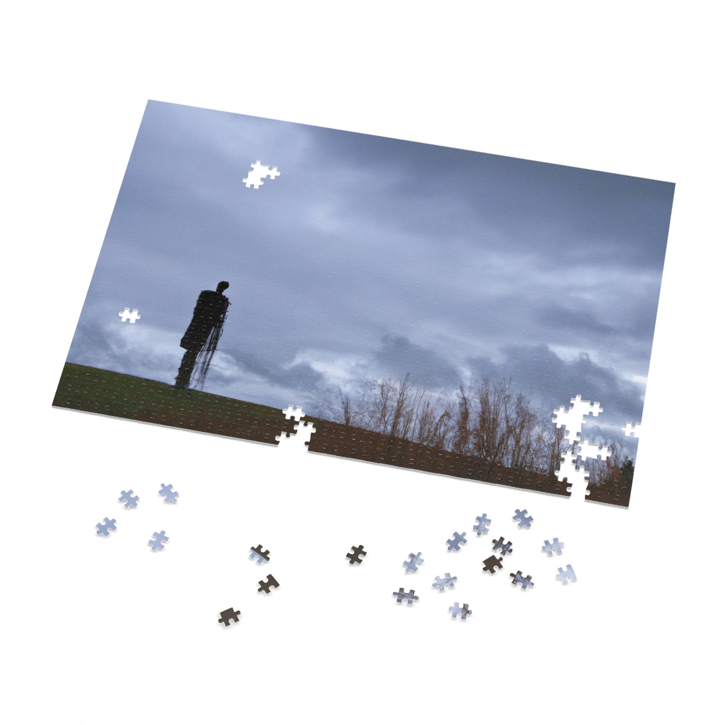 "Lonely Sentinels in the Autumn Sky" - The Alien Jigsaw Puzzle