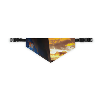 "Calm After the Storm" - Das Alien Pet Bandana Halsband