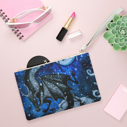 "Frosted Moonlight Dragon" - Die Alien Clutch Bag