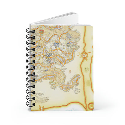 "The Mystical Map of Unfathomable Journeys" - The Alien Spiral Bound Journal