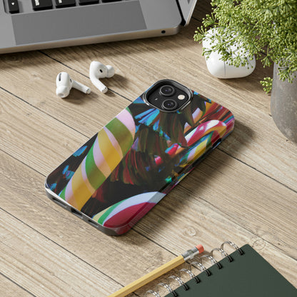 "Candy Cane Wonderland" - The Alien Tough Phone Cases