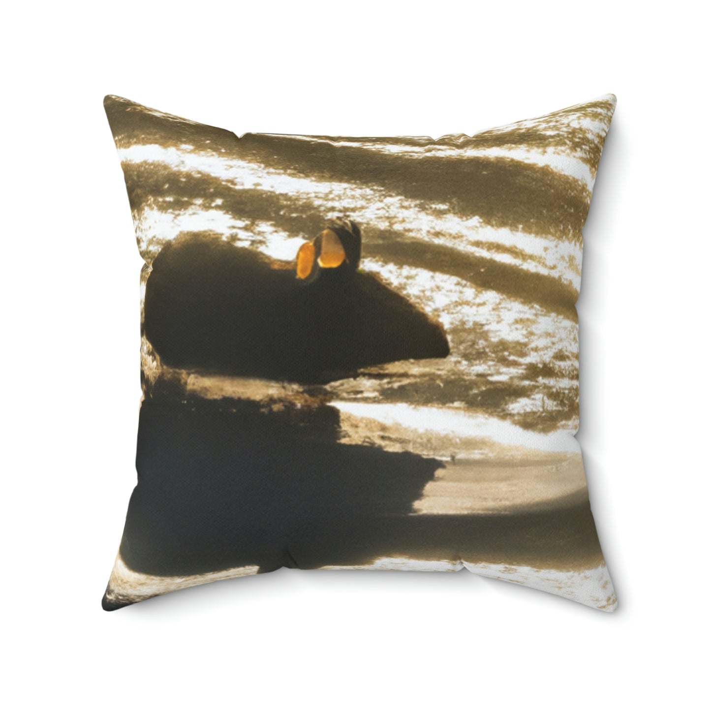 "The Scurry of Winter" - The Alien Square Pillow