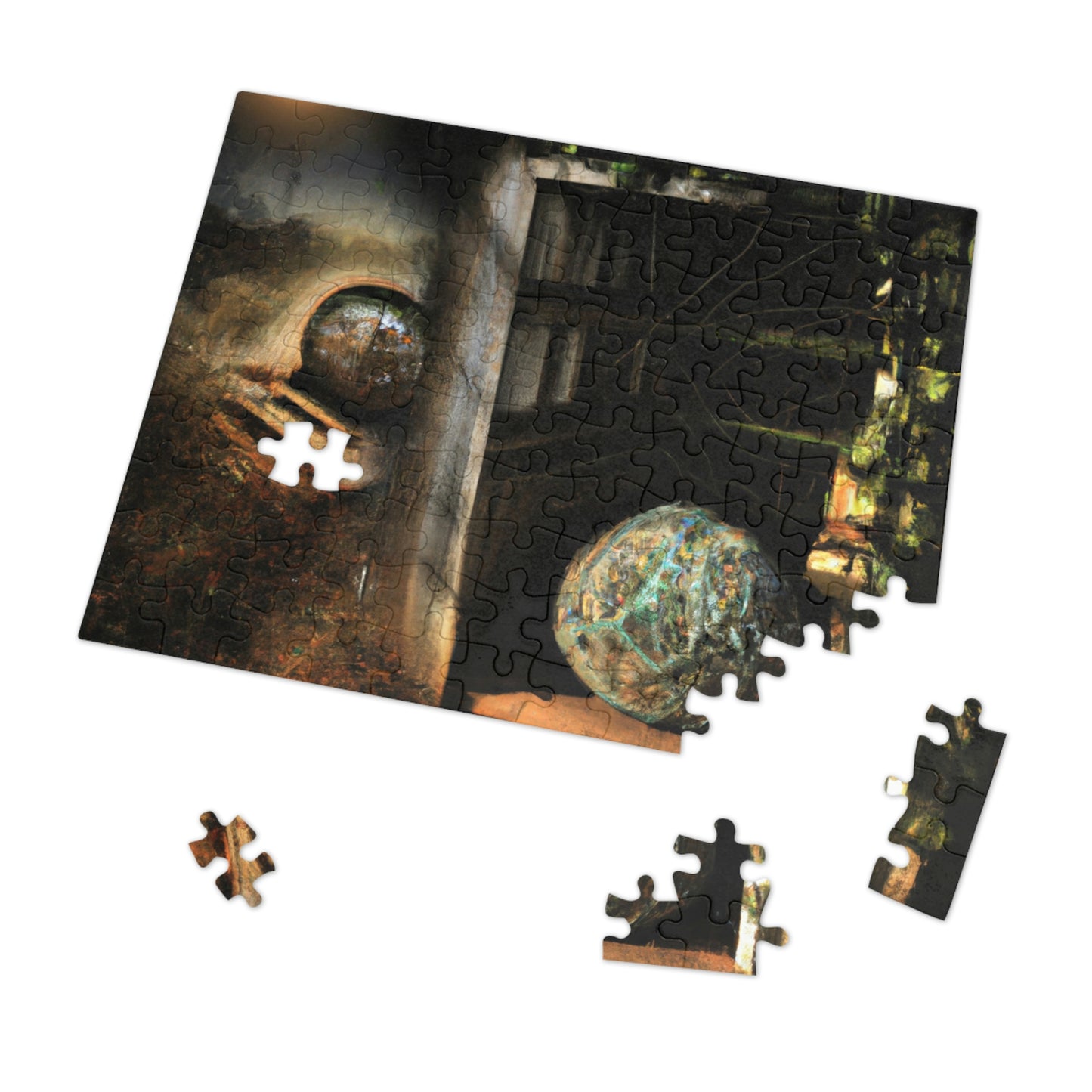 The Doghouse of Mystery. - The Alien Jigsaw Puzzle