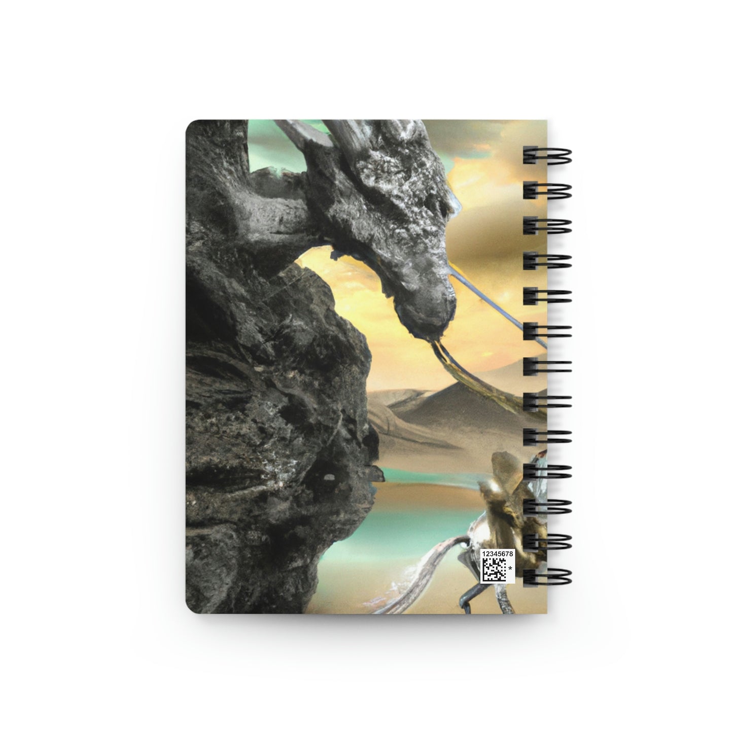 The Knight and the Dragon's Throne - The Alien Spiral Bound Journal