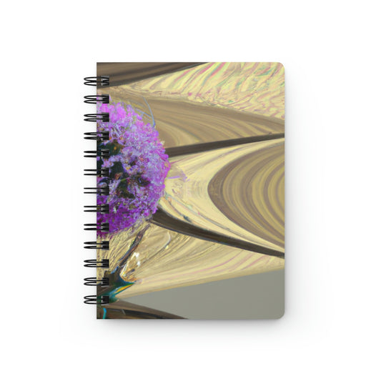 "A Blooming Miracle: Beauty in Chaos" - The Alien Spiral Bound Journal