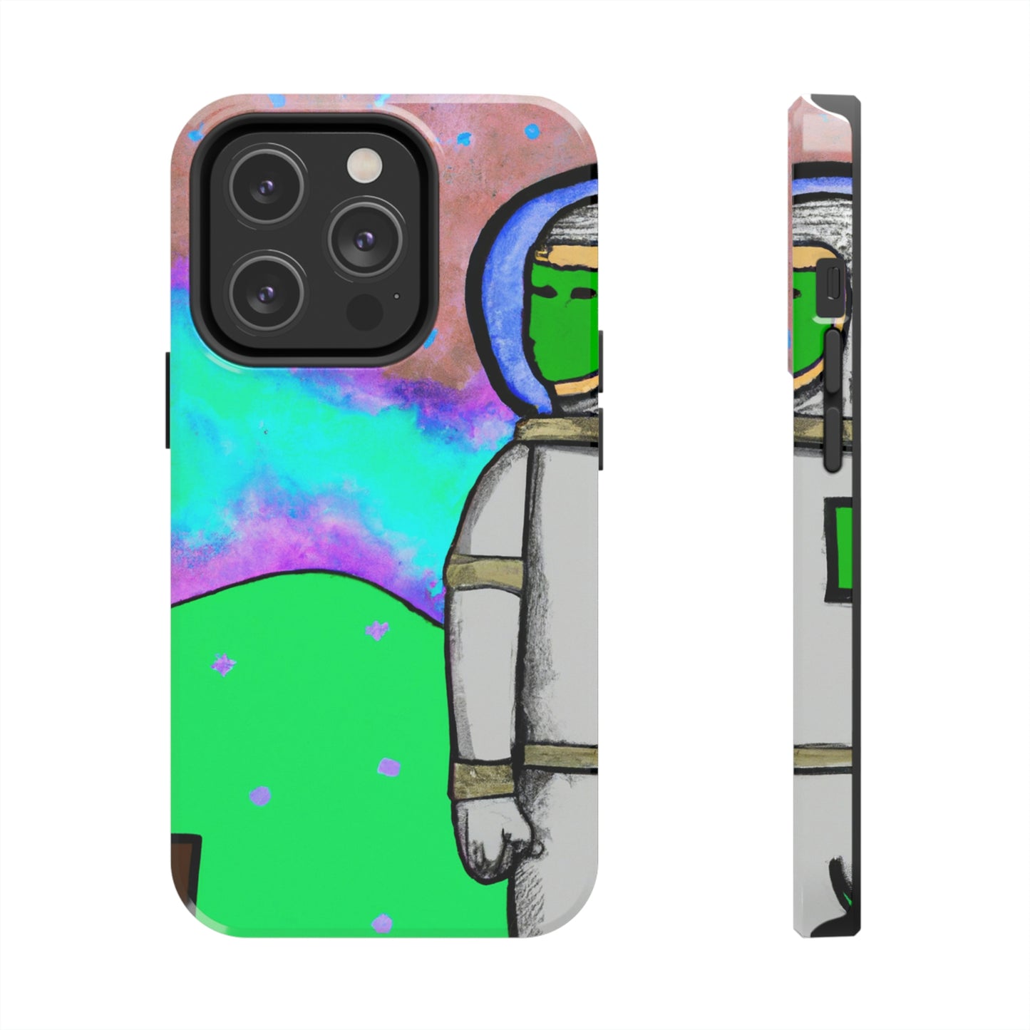 "Alone in the Alien Sky" - The Alien Tough Phone Cases