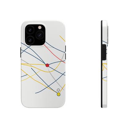 "Exploring the Dynamic Topology: Artful Visualization of a Network Structure." - The Alien Tough Phone Cases