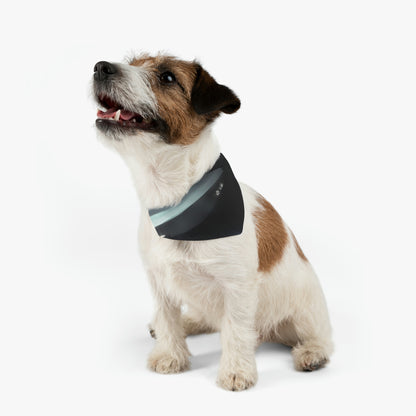 "Stormy Encounter" - El collar de bandana para mascota alienígena