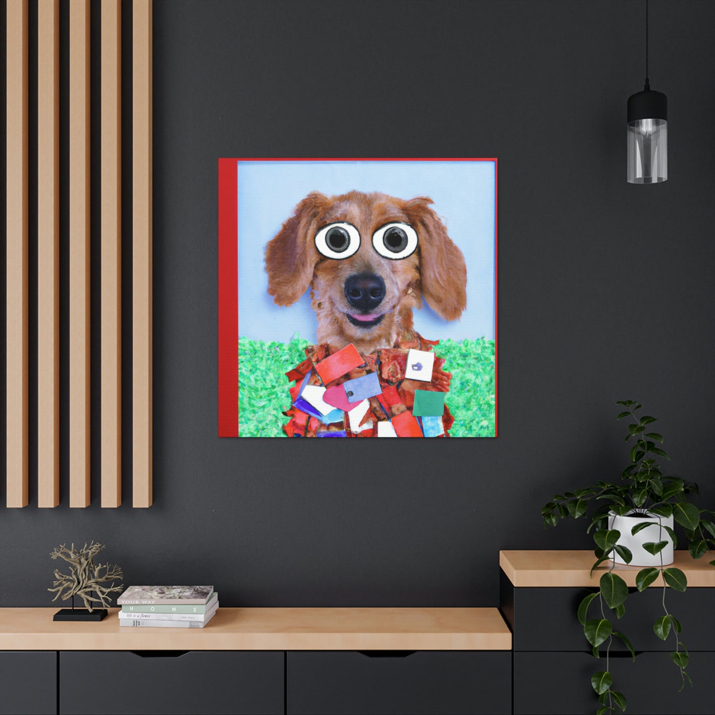 "ReCreative Pet Portraits" - Leinwand