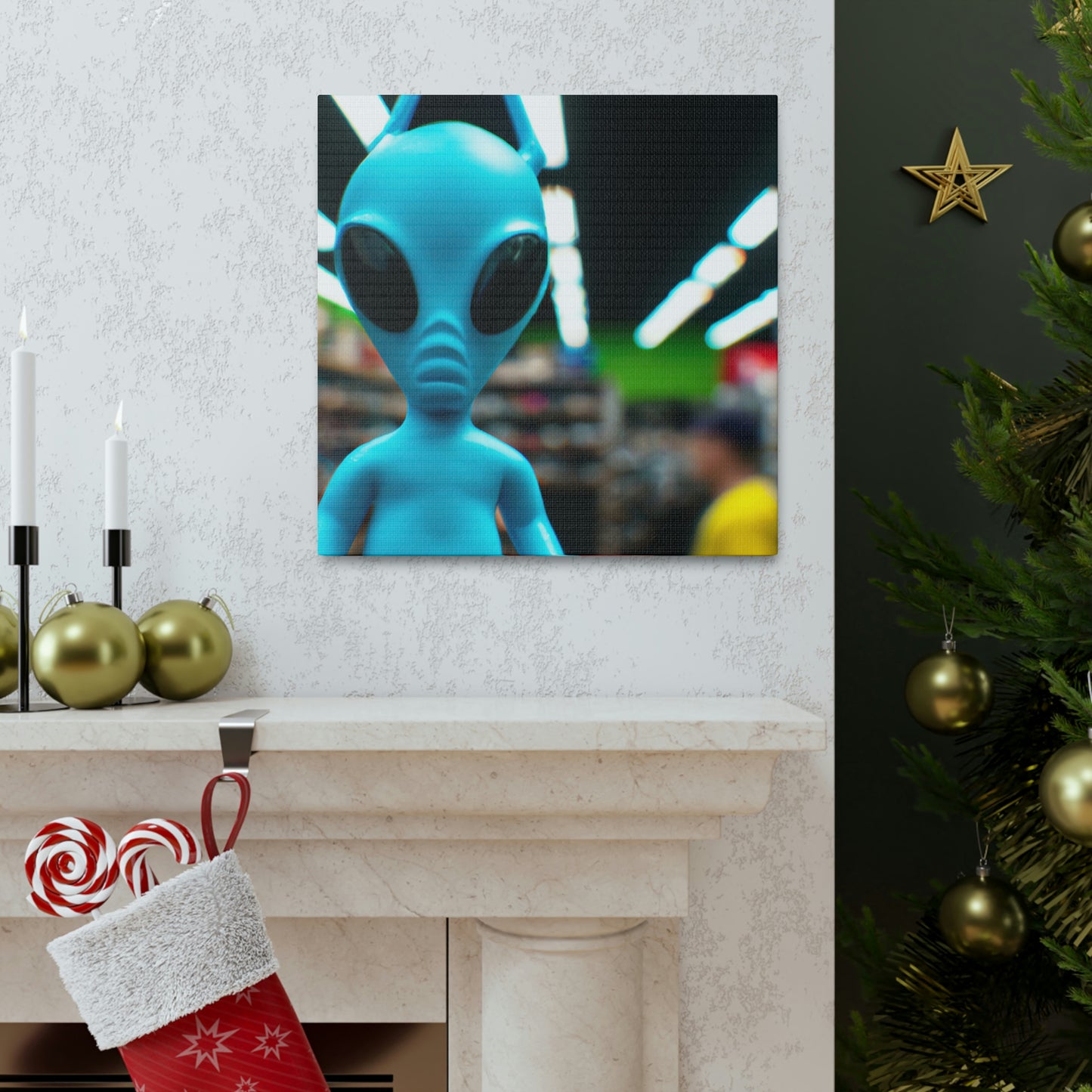 "Lost in Toyland" - The Alien Canva