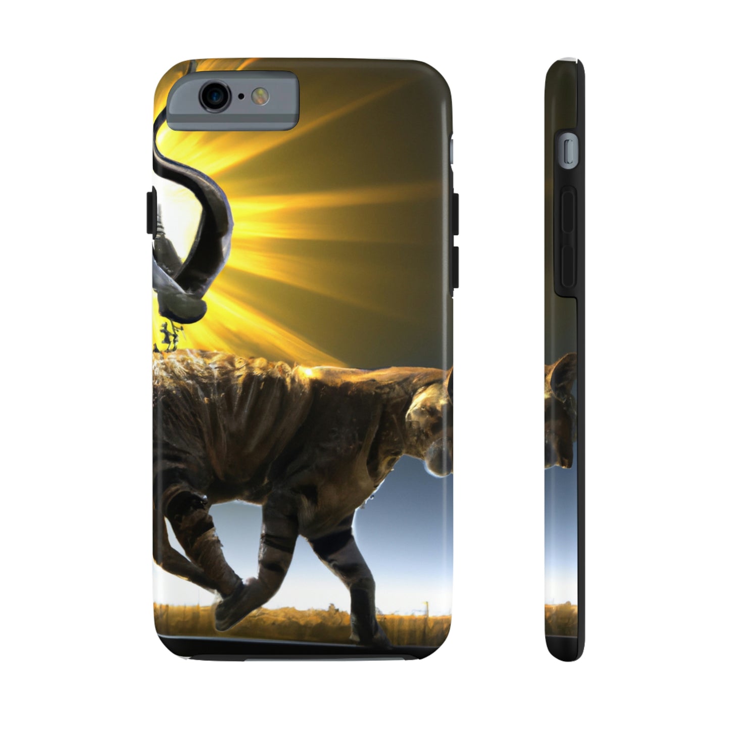 "A Purrfect Sunbeam Moment" - Die Alien Tough Phone Cases