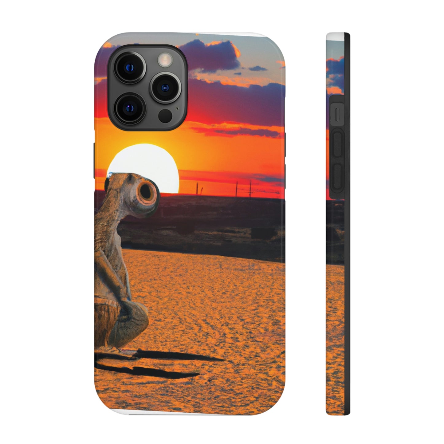 "Farewell to the Horizon" - Die Alien Tough Phone Cases