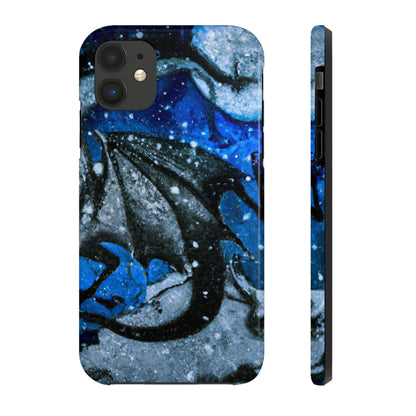 "Frosted Moonlight Dragon" - Die Alien Tough Phone Cases